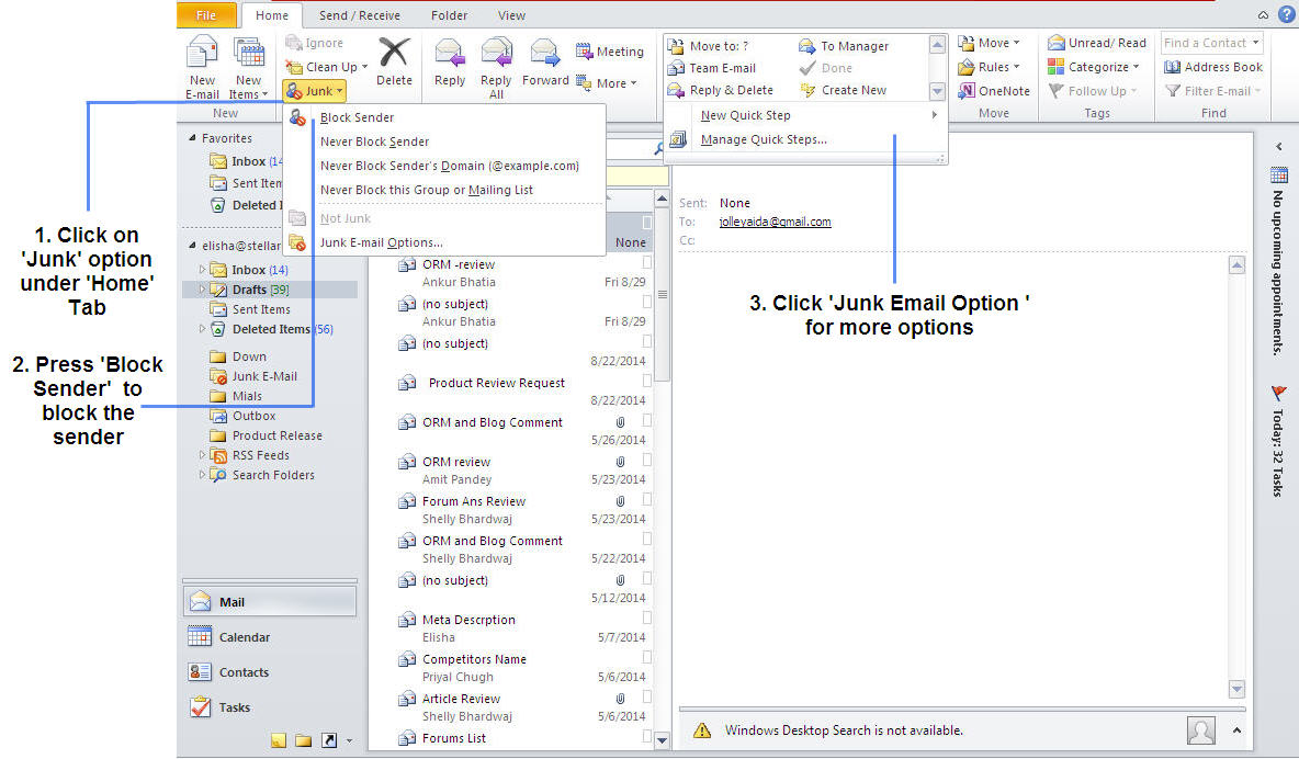 Tips & Tricks for Optimum Performance of Microsoft Outlook Stellar