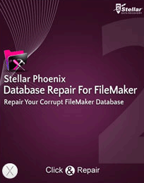 Stellar Phoenix Database Repair For FileMaker
