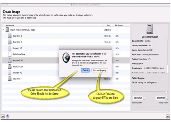 Mac Data Recovery Screenshot