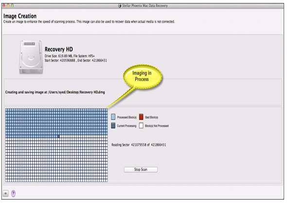 Mac Data Recovery Screenshot