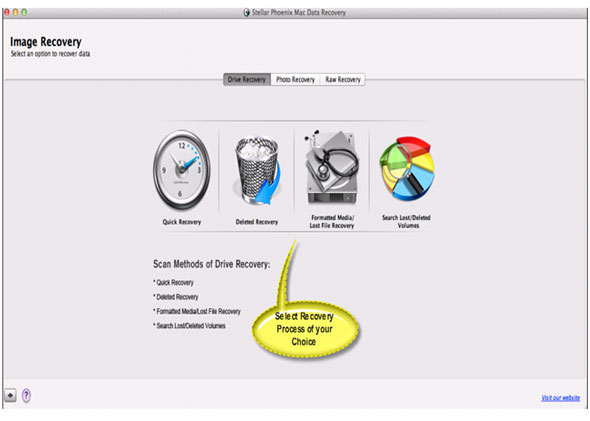 Mac Data Recovery Screenshot