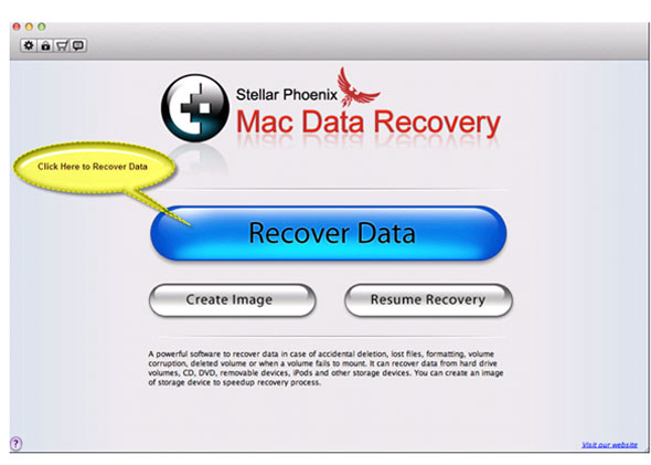 Mac Data Recovery Screenshot