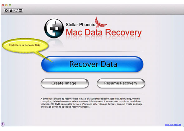 Mac Data Recovery Screenshot