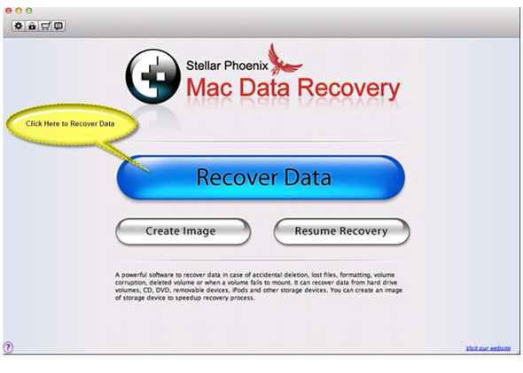 Mac Data Recovery Screenshot