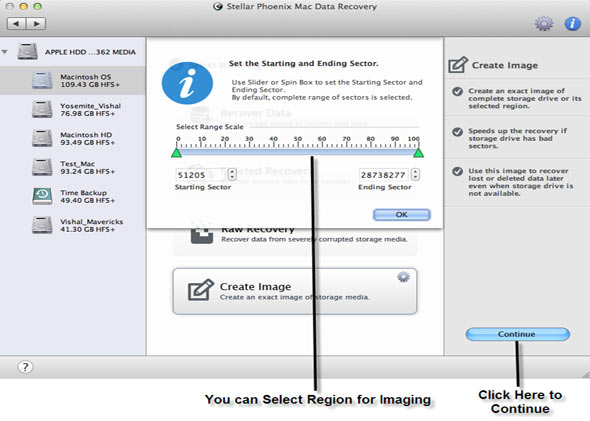 Mac Data Recovery Screenshot
