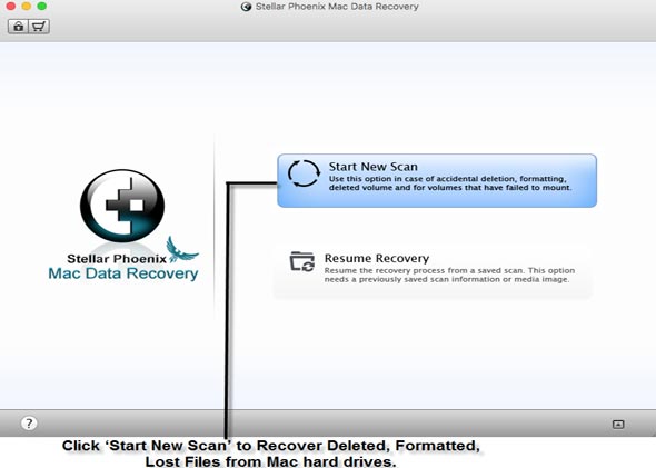Mac Data Recovery Screenshot
