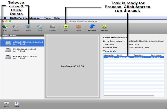 Stellar Partition Manager