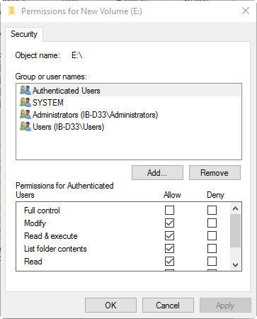 add user