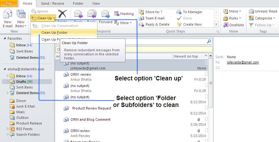 Tips & Tricks for Optimum Performance of Microsoft Outlook