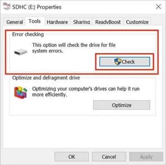 error checking tool