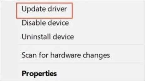 update driver