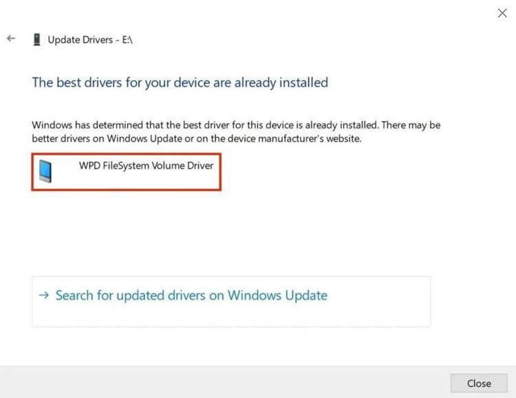 drive detection errors