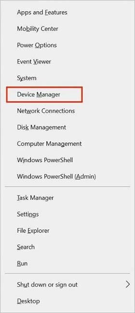 device manager