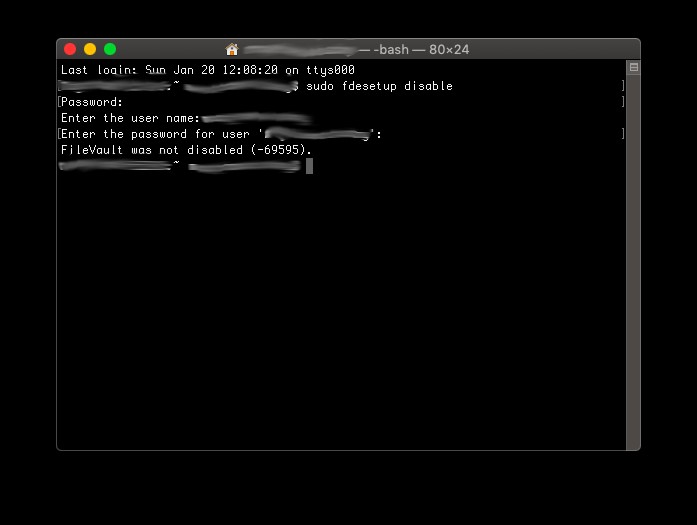 Terminal for command-line access