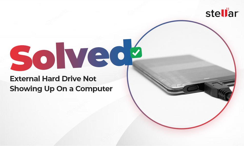 [SOLVED] External Hard Drive Not Showing Up On a Computer