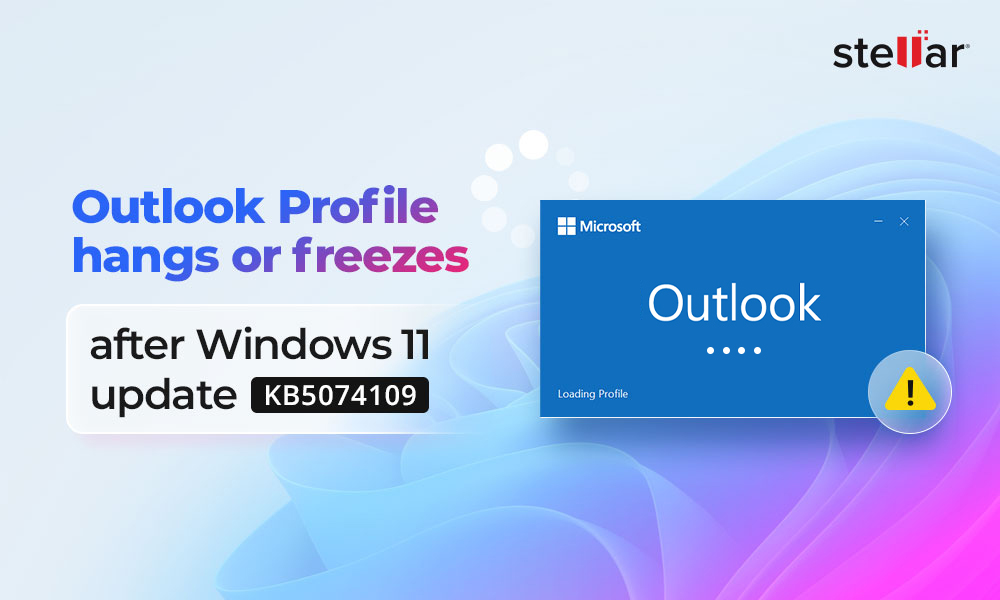 Outlook Profile hangs or freezes after Windows 11 update KB5074109 Feature
