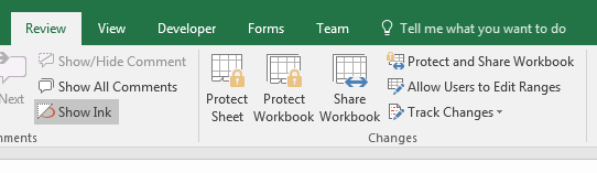 Protect and Share Workbook