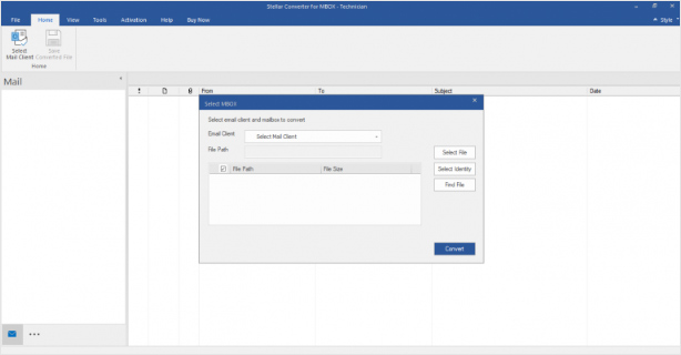 Easily convert MBOX file to PST file