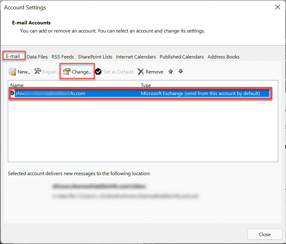 Account Settings 