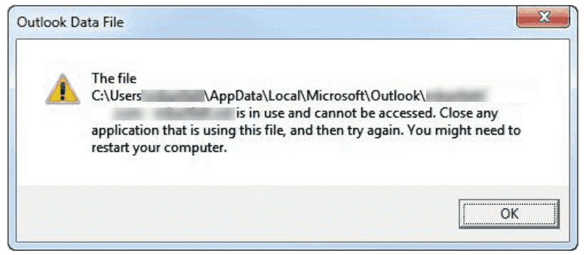 Outlook Data file 