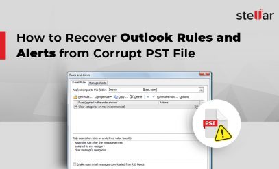 How to Recover Outlook Rules when not working and Alerts from Corrupt PST File