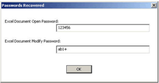 Recovered Password