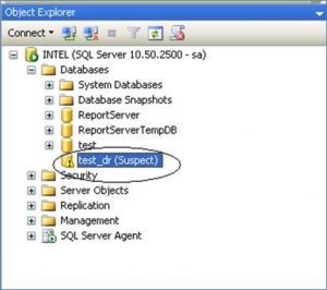 Recover MS SQL Database from Suspect Mode