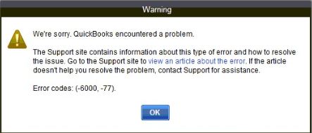 QuickBooks Error 6000-77