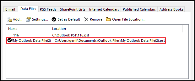 fix outlook pst