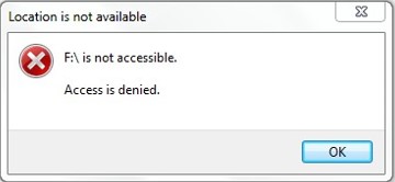 Error Access is Denied