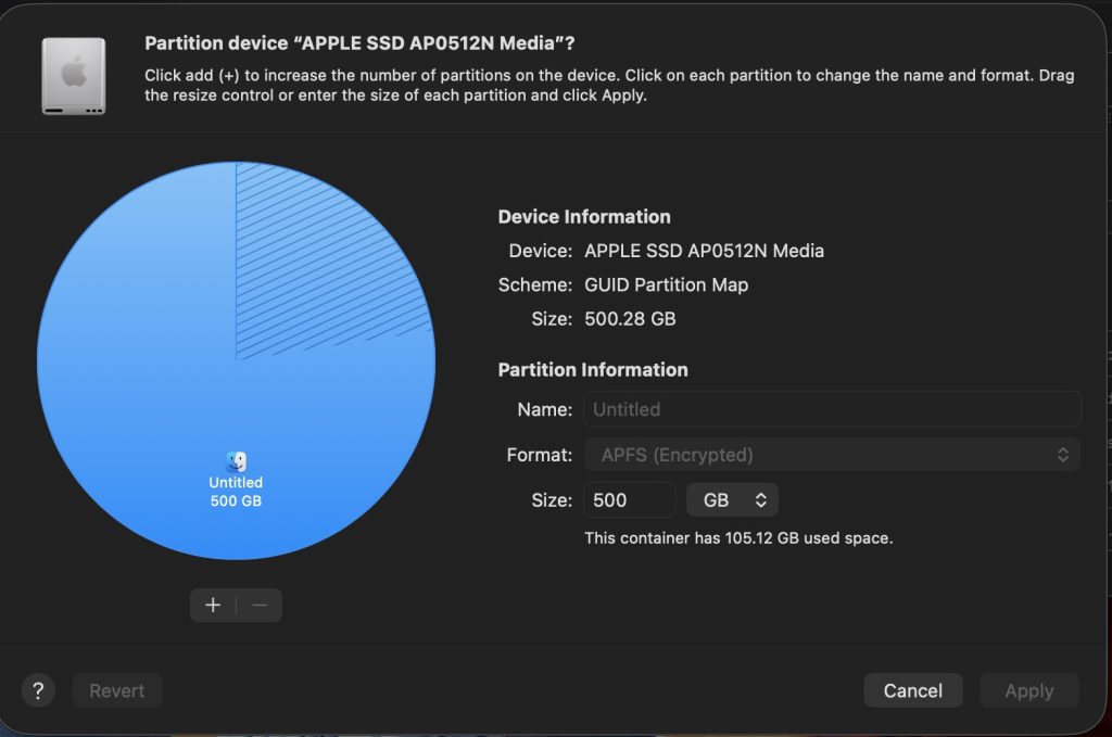 Name and format the new slice