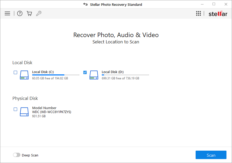 Stellar Photo Recovery- Select