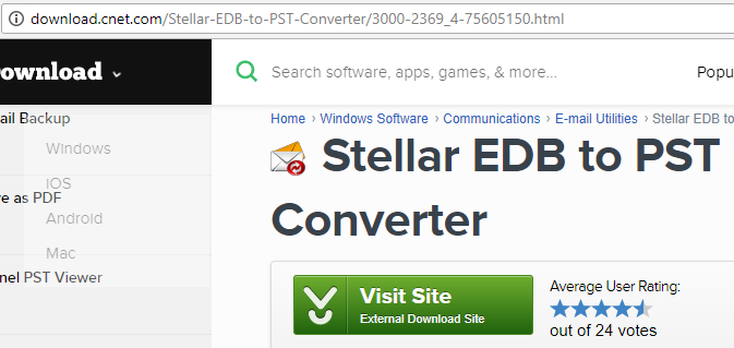 Best Rated EDB to PST Converter