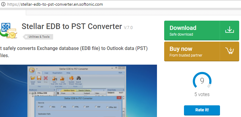 Best Rated EDB to PST Converter