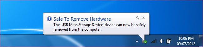 ‘Safe To Remove Hardware’