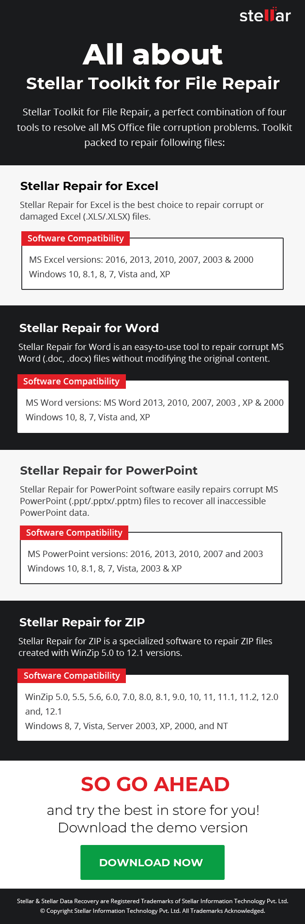 Stellar Toolkit for File Repair