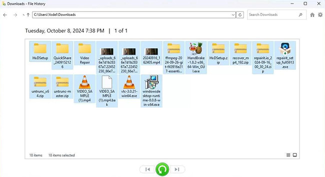 Select Encrypted drive want to recover