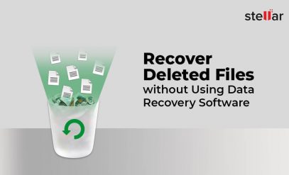Recover Deleted Files without using data Recovery Software