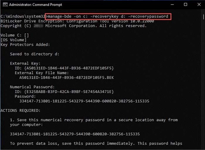 RUM THE COMMAND IN COMMAND PROMPT