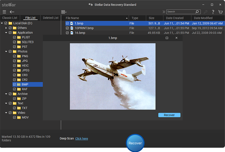 preview file