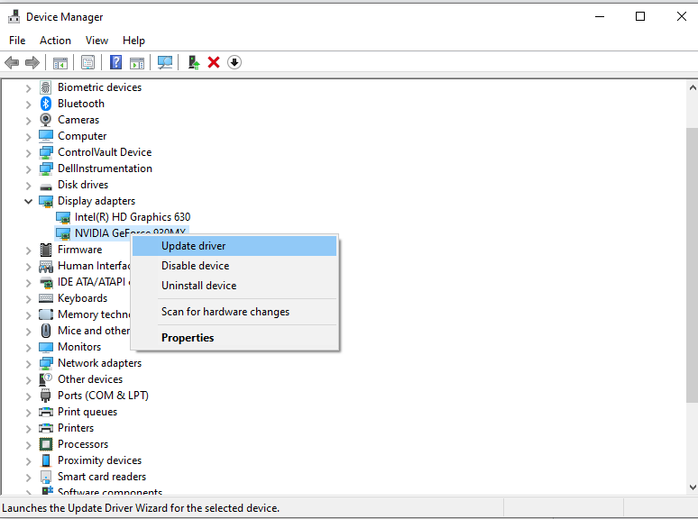 Update Windows Driver
