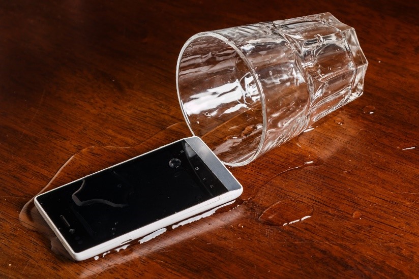 water damaged iPhone that won’t turn on
