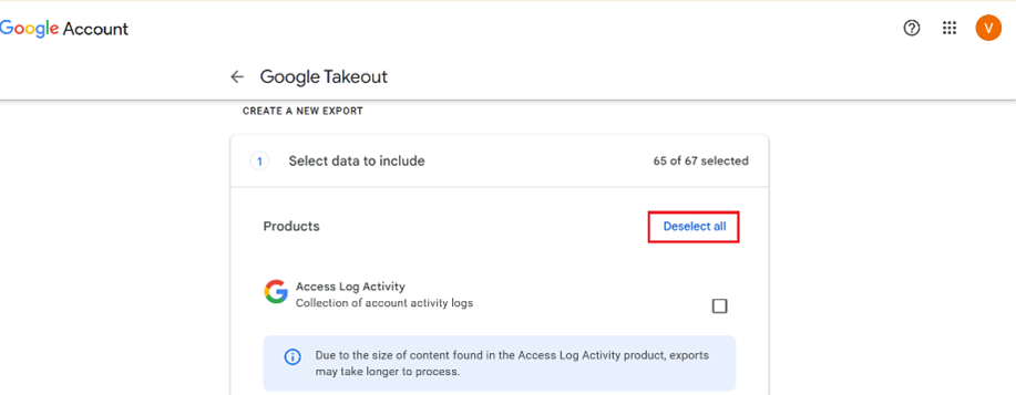 Use Google Takeout to Recover Deleted YouTube Videos