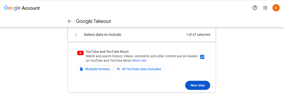 check the YouTube and YouTube Music box