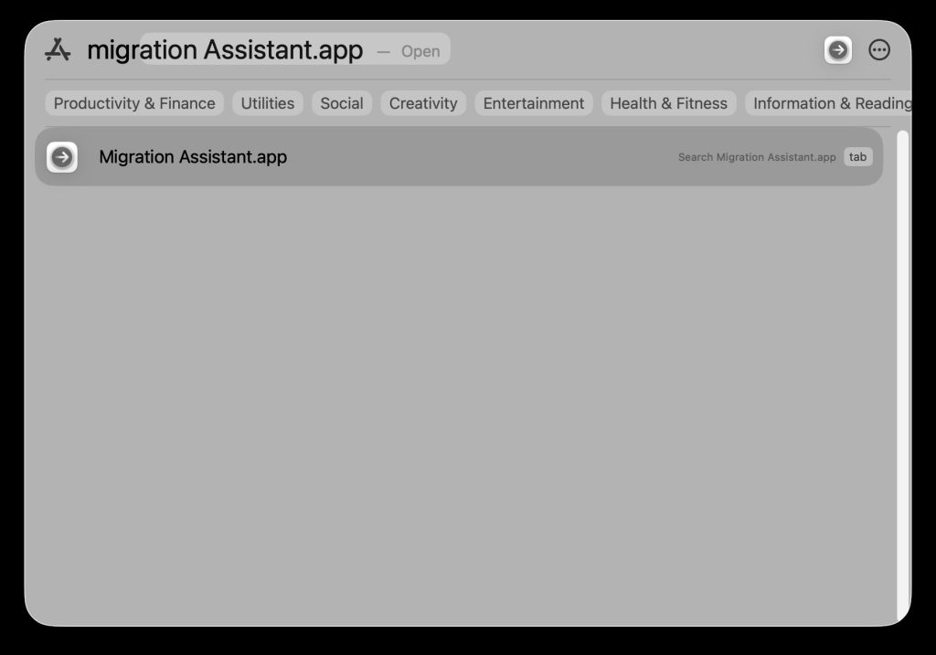 Migration Assistant App