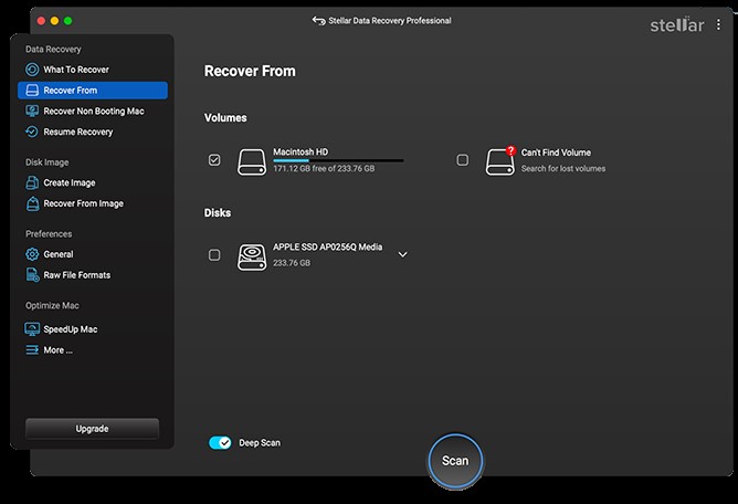 Select the target Mac&rsquo;s disk