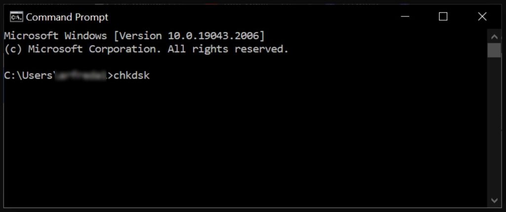 Run Command Prompt as administrator window