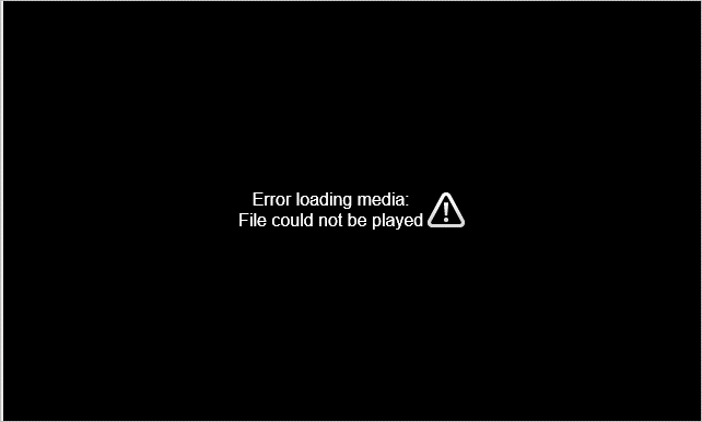 Error loading Media file could not be Played. Код ошибки 224003. 224003 Ошибка видео. File loading Error. Error code 0x8000ffff code deep ocean