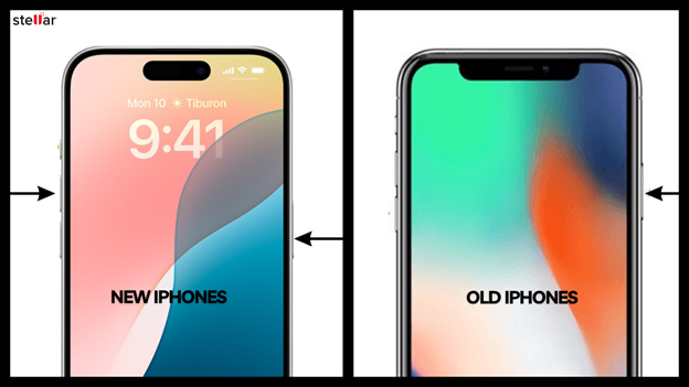 press and hold the power button