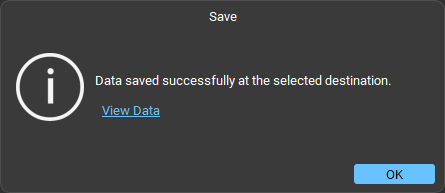 save data successfully